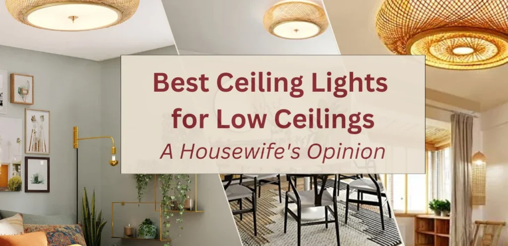 Best Ceiling Lights for Low Ceilings in 2024