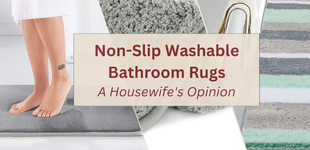 Best Non-Slip Washable Bathroom Rug