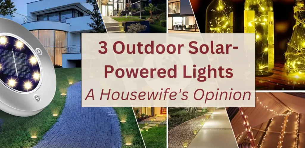 Outdoor Solar-Powered Lights