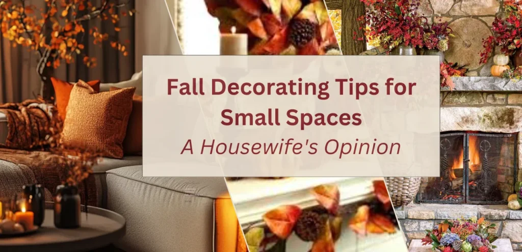 Fall Decorating Tips for Small Spaces